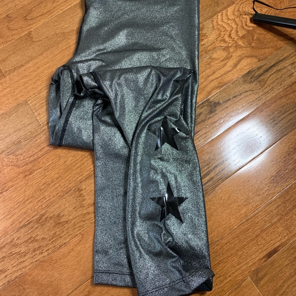 Mono B metallic leggings